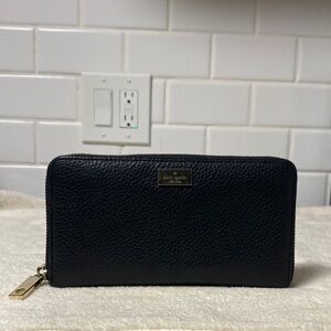 Kate Spade Black Leather Wallet